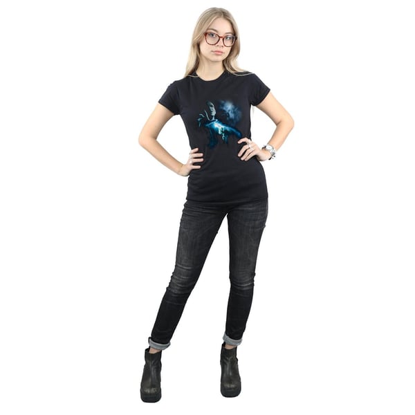 Harry Potter Womens/Ladies Voldemort Shadow Cotton T-Shirt