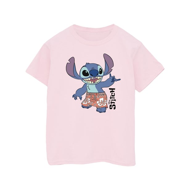 Disney Girls Lilo & Stitch Bermuda Shorts Cotton T-Shirt