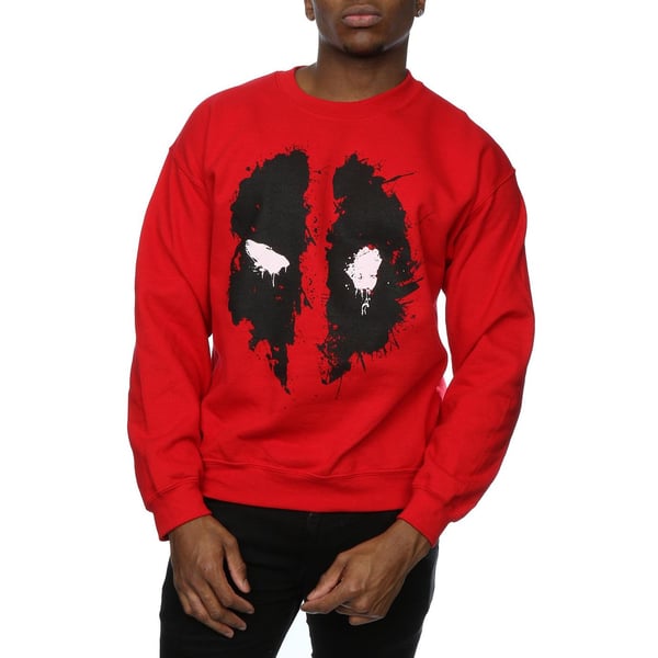 Marvel Herr Deadpool Splat Face Tröja