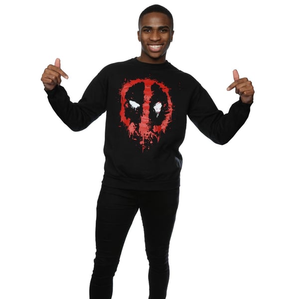 Marvel Herr Deadpool Splat Face Tröja