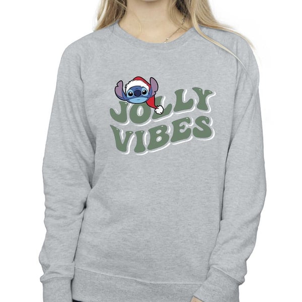 Disney Womens/Ladies Lilo & Stitch Jolly Chilling Vibes Sweatshirt