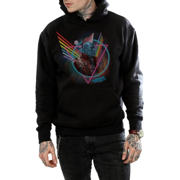 Marvel Mens Guardians Of The Galaxy Neon Yondu Hoodie