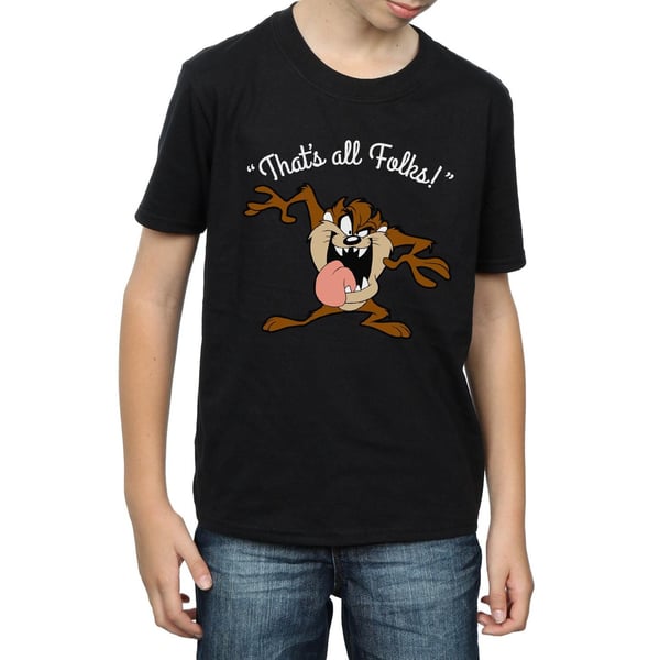 Looney Tunes Pojkar Taz That´s All Folks T-shirt