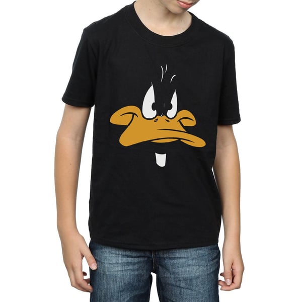Looney Tunes Boys Daffy Duck Big Face T-Shirt