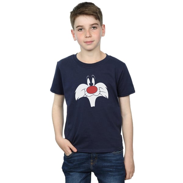 Looney Tunes Boys Sylvester Big Face T-Shirt