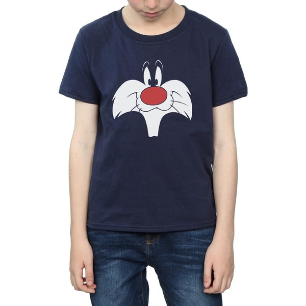 Looney Tunes Boys Sylvester Big Face T-Shirt
