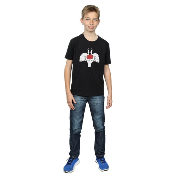 Looney Tunes Boys Sylvester Big Face T-Shirt
