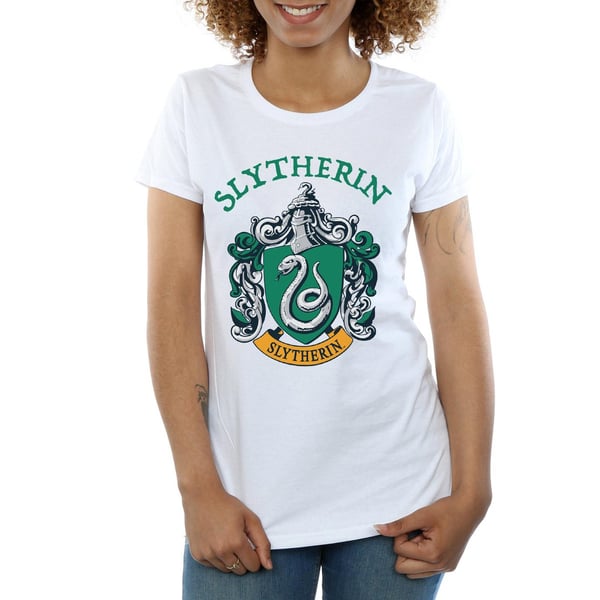 Harry Potter Womens/Ladies Slytherin Crest Cotton T-Shirt