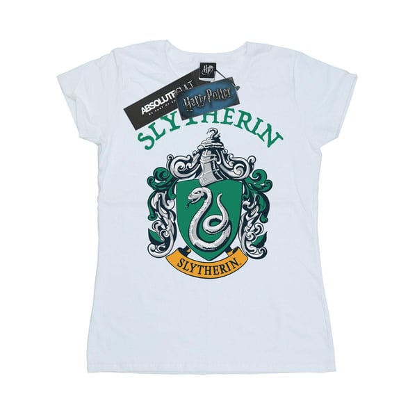 Harry Potter Womens/Ladies Slytherin Crest Cotton T-Shirt