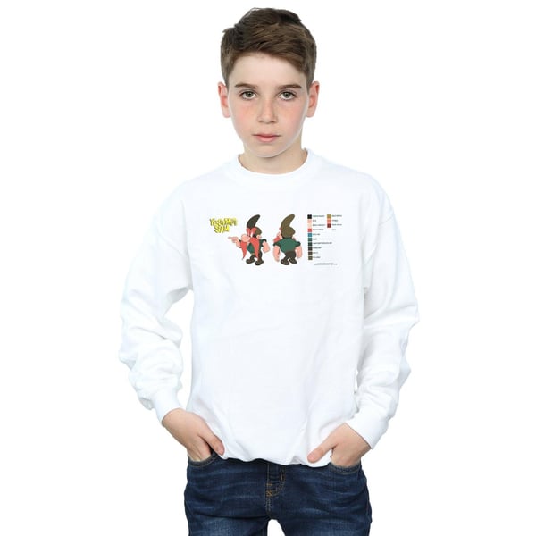 Looney Tunes Boys Yosemite Sam Colour Code Sweatshirt