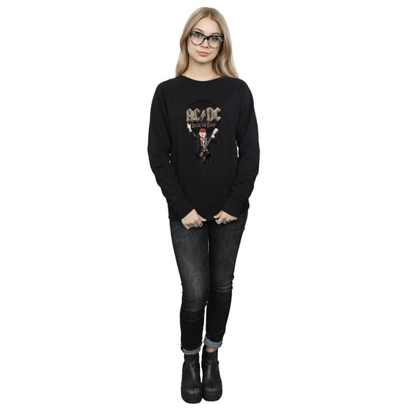 AC/DC Womens/Ladies Rock Or Bust Angus Young Sweatshirt