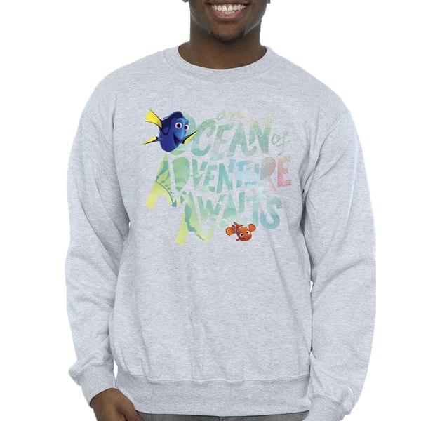 Disney Mens Finding Dory Ocean Of Adventure Sweatshirt