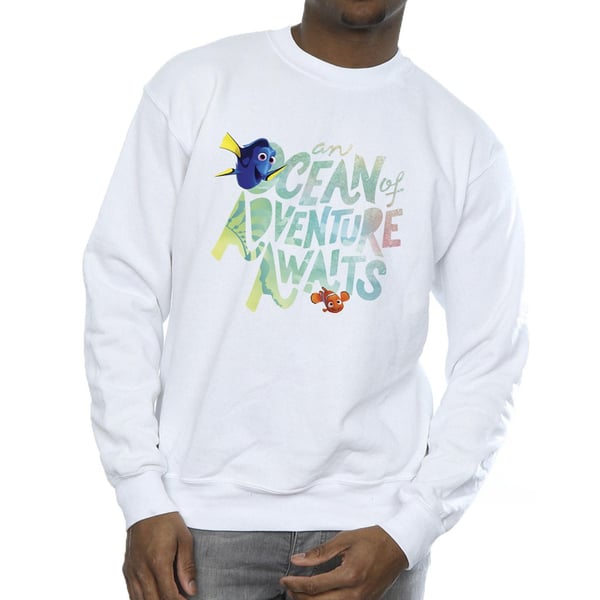 Disney Mens Finding Dory Ocean Of Adventure Sweatshirt