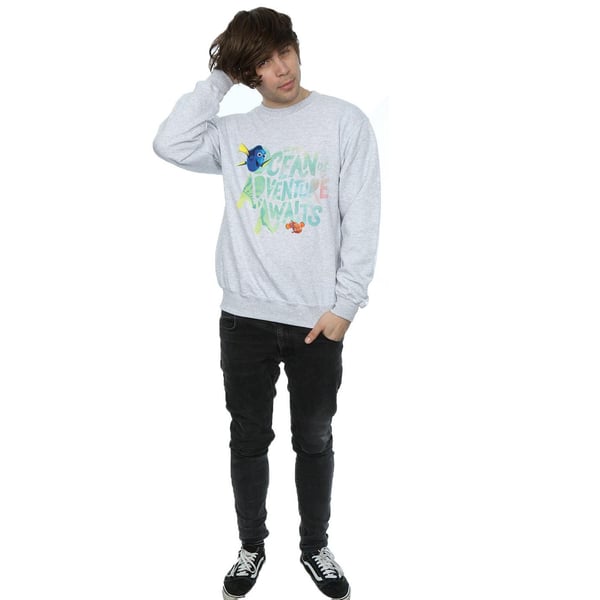 Disney Mens Finding Dory Ocean Of Adventure Sweatshirt