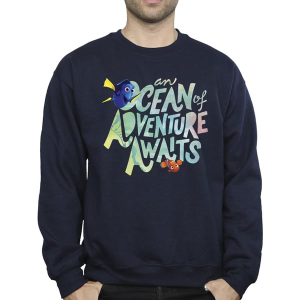 Disney Mens Finding Dory Ocean Of Adventure Sweatshirt