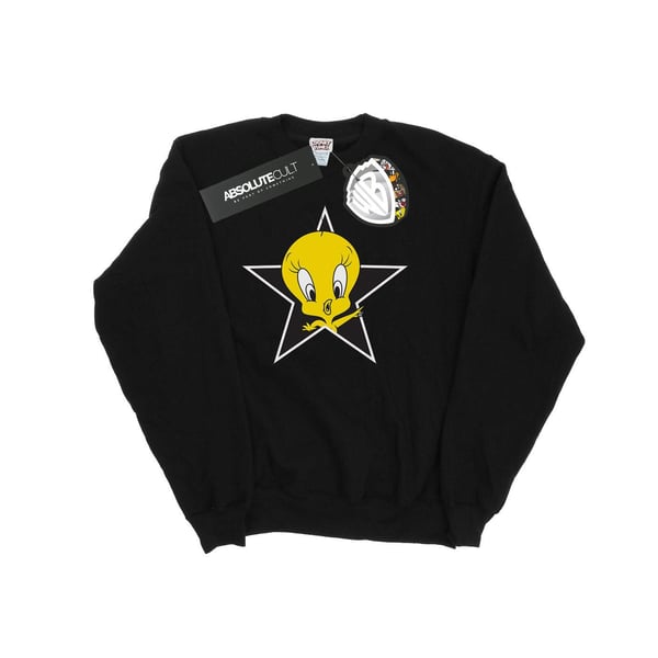 Looney Tunes Girls Tweety Pie Star Sweatshirt