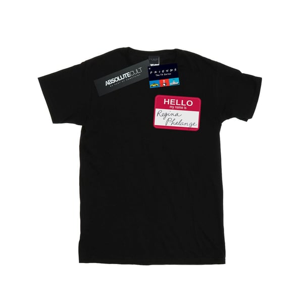 Friends Dam/Dam Regina Phalange Namnskylt T-shirt i bomull i boyfriend-modell