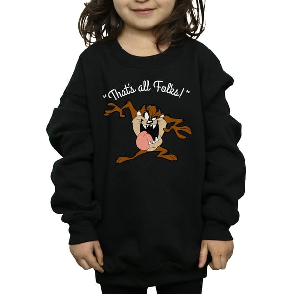 Looney Tunes Girls Taz That´s All Folks Sweatshirt