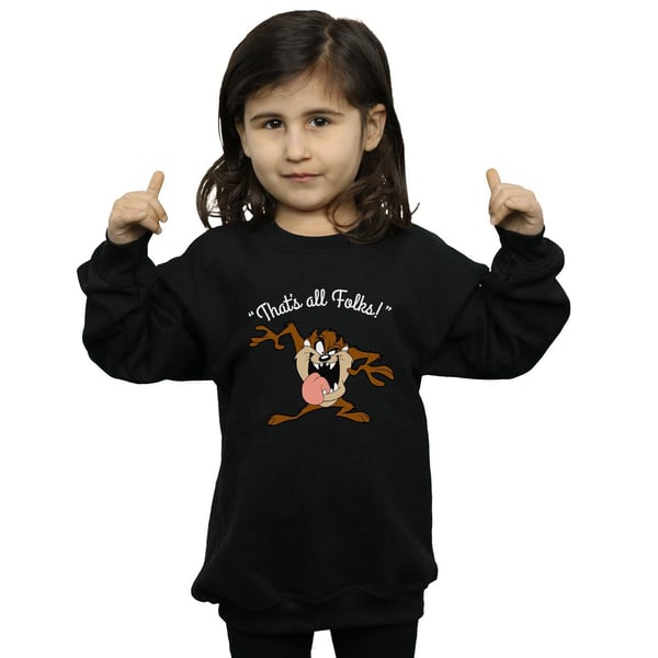Looney Tunes Girls Taz That´s All Folks Sweatshirt