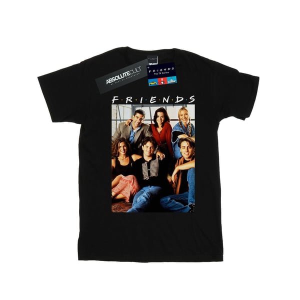 Friends Womens/Ladies Group Photo Window Cotton Boyfriend T-Shirt