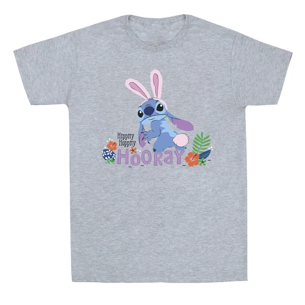 Disney Girls Lilo & Stitch Hippity Hop Stitch Cotton T-Shirt