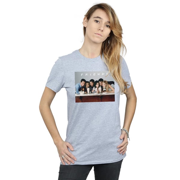 Friends Womens/Ladies Group Photo Milkshakes Cotton Boyfriend T-Shirt