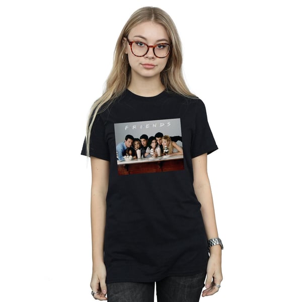 Friends Womens/Ladies Group Photo Milkshakes Cotton Boyfriend T-Shirt