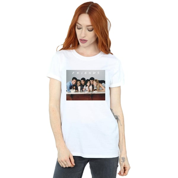 Friends Womens/Ladies Group Photo Milkshakes Cotton Boyfriend T-Shirt