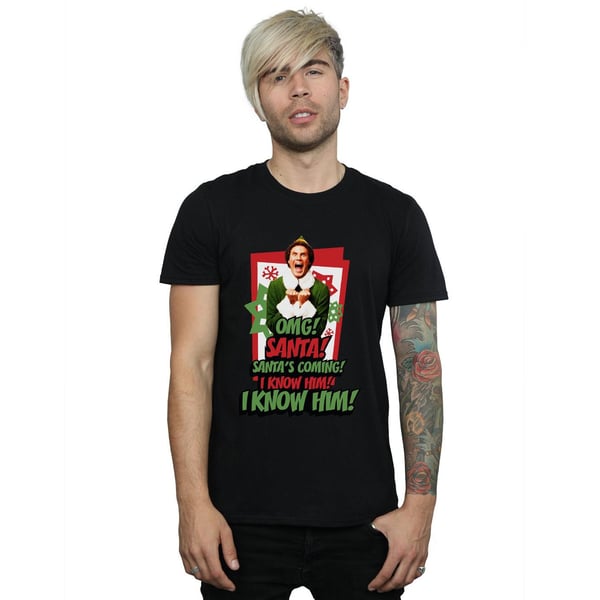 Elf Mens OMG Santa T-Shirt