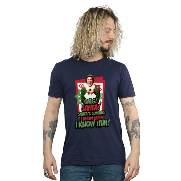 Elf Mens OMG Santa T-Shirt