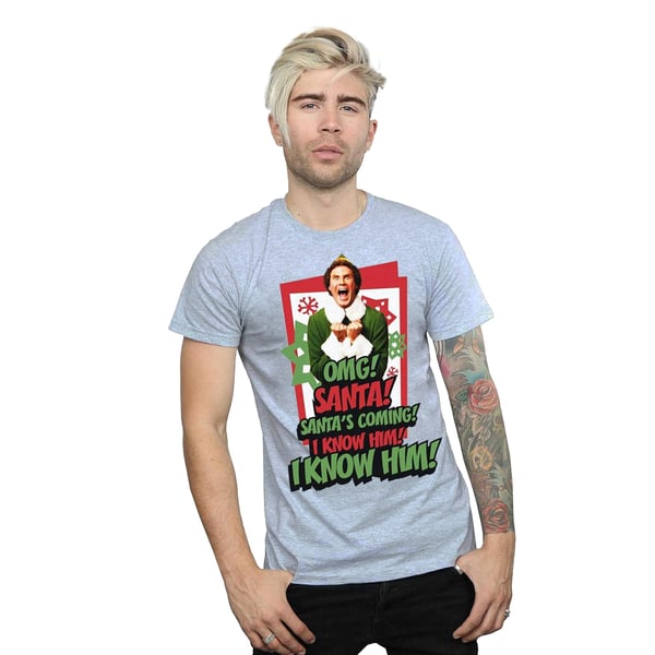 Elf Mens OMG Santa T-Shirt