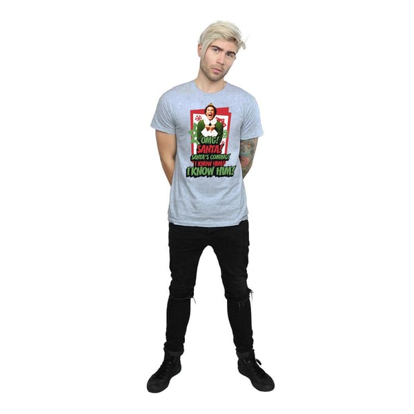 Elf Mens OMG Santa T-Shirt