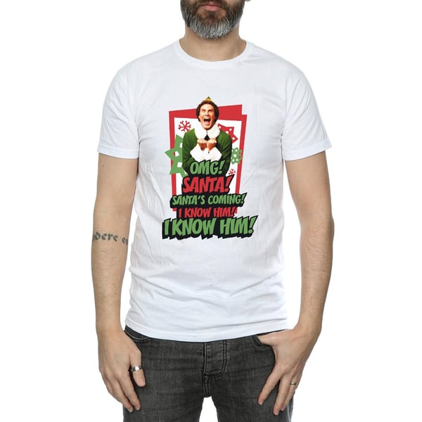 Elf Mens OMG Santa T-Shirt