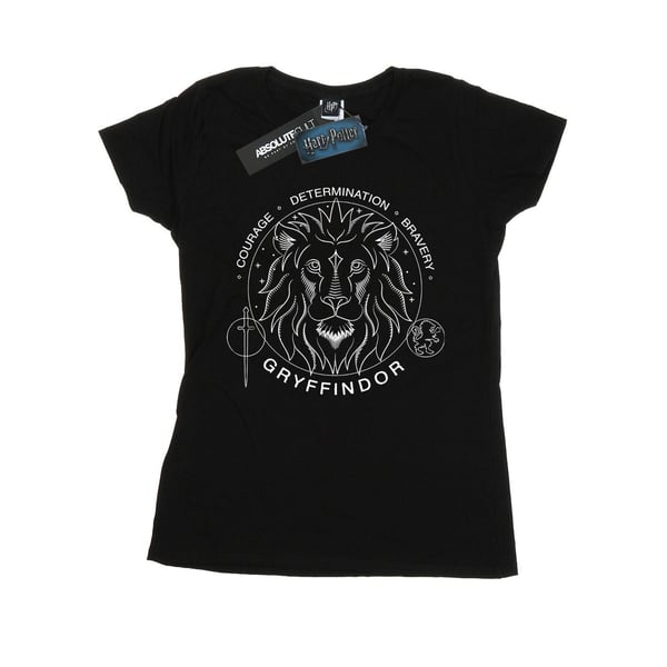 Harry Potter Dam/Dam Gryffindor Seal T-shirt i bomull