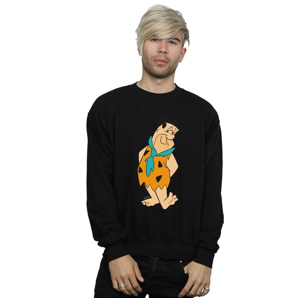 The Flintstones Mens Fred Flintstone Kick Sweatshirt