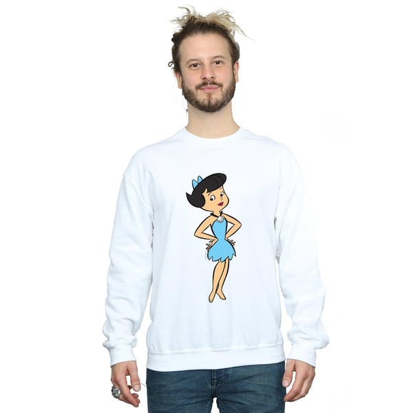 The Flintstones Mens Betty Rubble Classic Pose Sweatshirt