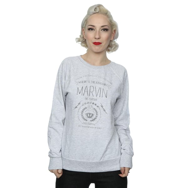 Looney Tunes Womens/Ladies Marvin The Martian Where´s The Kaboom Sweatshirt