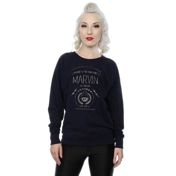 Looney Tunes Womens/Ladies Marvin The Martian Where´s The Kaboom Sweatshirt