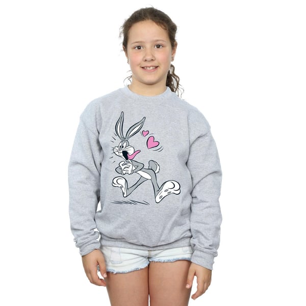 Looney Tunes Girls Bugs Bunny In Love Sweatshirt