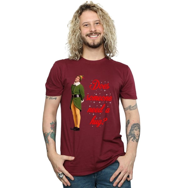 Elf Mens Hug Buddy T-Shirt