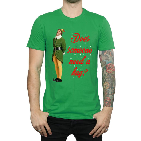 Elf Mens Hug Buddy T-Shirt