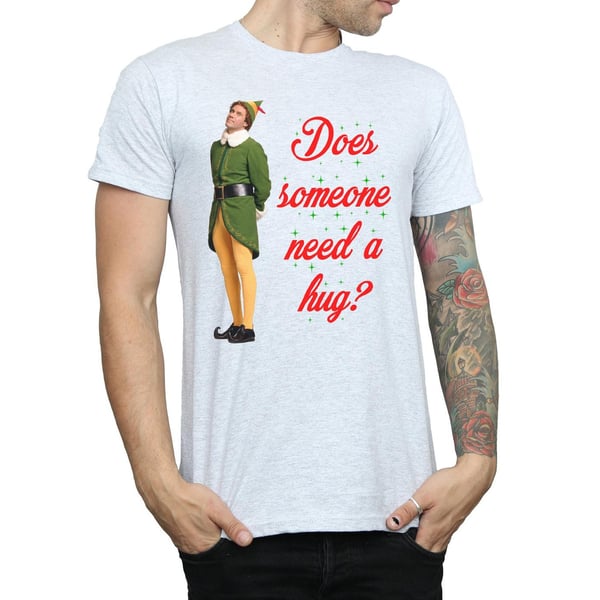 Elf Mens Hug Buddy T-Shirt