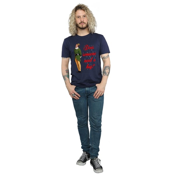 Elf Mens Hug Buddy T-Shirt
