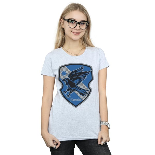 Harry Potter Womens/Ladies Ravenclaw Crest Flat Cotton T-Shirt