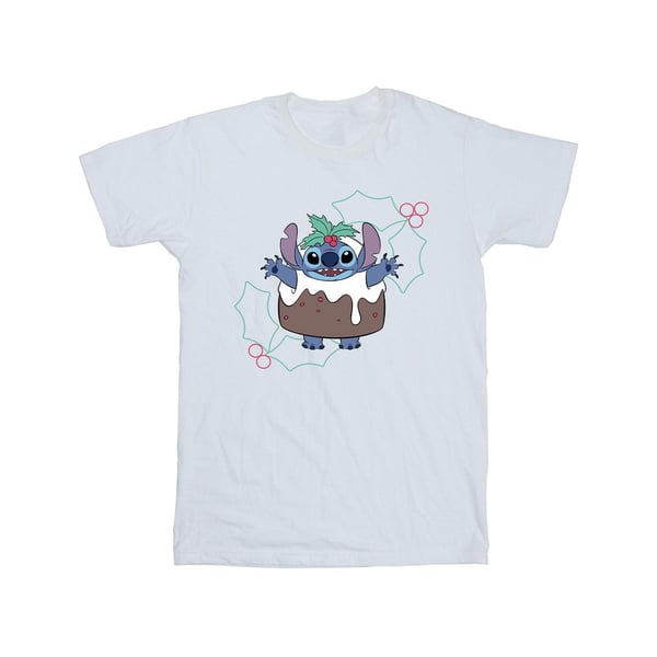 Disney Girls Lilo & Stitch Pudding Holly Cotton T-Shirt