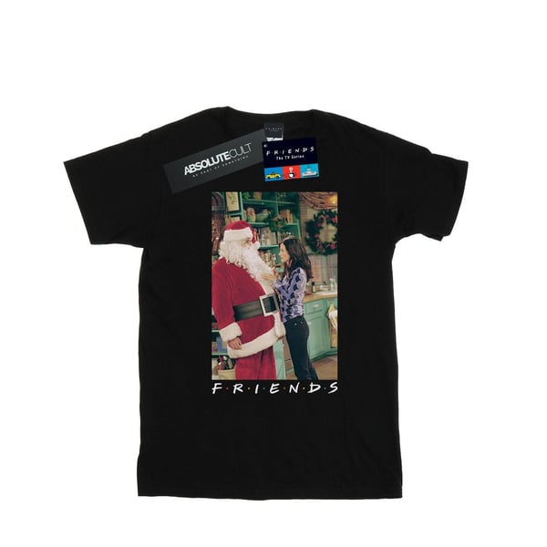 Friends Womens/Ladies Chandler Claus Cotton Boyfriend T-Shirt
