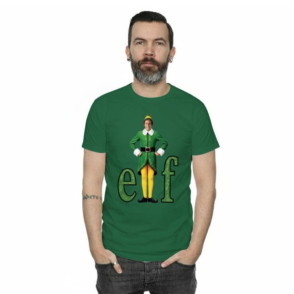 Elf Mens Buddy Logo T-Shirt