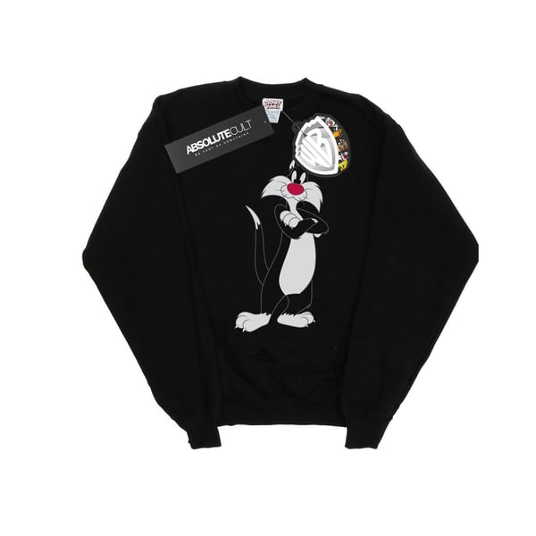 Looney Tunes Flickan Sylvester Korsade Armar Tröja