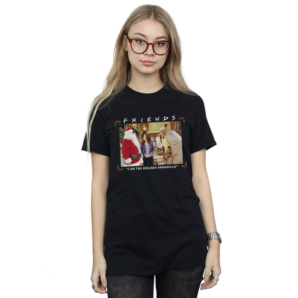 Friends Womens/Ladies I Am The Holiday Armadillo Cotton Boyfriend T-Shirt