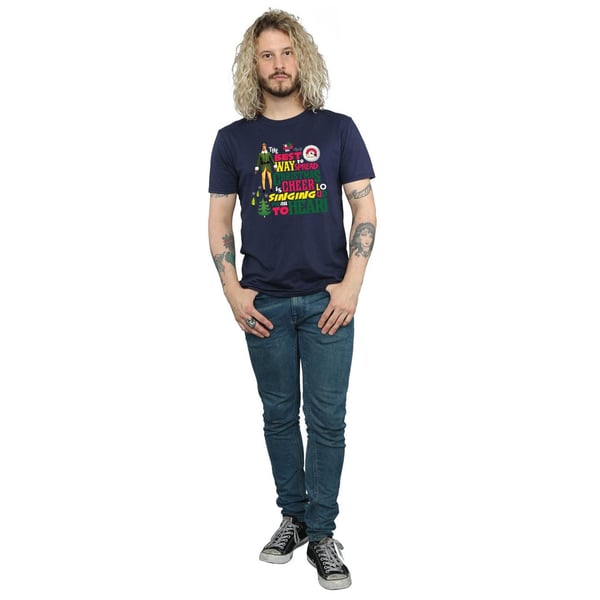 Elf Mens Christmas Cheer T-Shirt